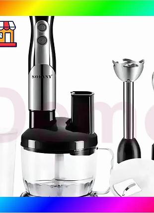 Bs кухонний комбайн sokany best mix sm-5011-8 багатофункціональний чорний bas77/n