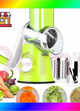 Bs ручна овочерізка мультислайсер best mix для овочів та фруктів kitchen master bas77/n