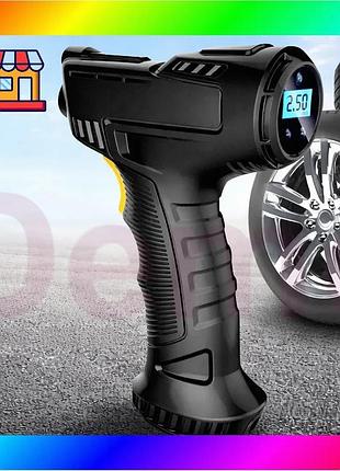 Bs бездротовий автомобільний компресор best mix 120 вт для шин, м'ячів, / повітряний аккумуляторний на bas77/n