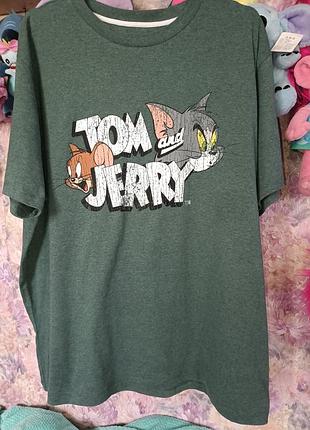 Том и джерри tom and jerry футболка оригинал унисекс