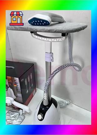 Bs белый отпариватель вертикальный best mix для одежды со стойкой zepline zp-130 3000w bas77/n