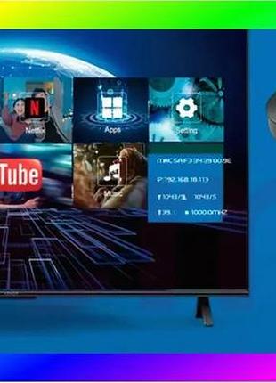 Bs игровая тв-приставка m8 best mix mini 4k на android tv с встроенным эмулятором ретро-игр и джойстик bas77/n