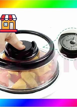 Bs вакуумная многоразовая крышка best mix для продуктов stay fresh bas77/n