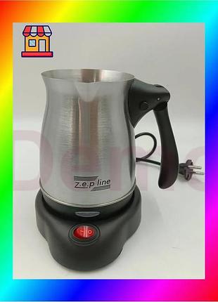 Bs электрический чайник-турка zepline best mix zp-207 из нержавеющей стали 2800вт bas77/n