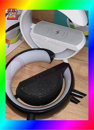 Bs умный светильник/ ночник best mix c беспроводной зарядкой для телефона/bluetooth-колонка bas77/n