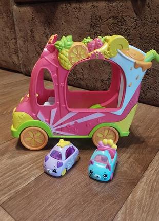 Машинка  shopkins shoppies smoothie truck (фургончик смузи)