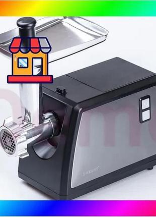 Bs электрическая сверхмощная мясорубка best mix sokany sk-089 профессиональная 3500вт bas77/n