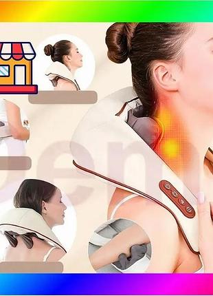 Bs роликовый массажер для best mix шеи и спины, usb, massager xl-653 / электрический массажер bas77/n