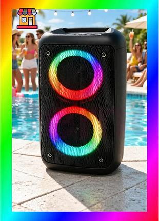 Bs беспроводная многофункциональная колонка best mix abs-3202 с rgb-подсветкой bas77/n