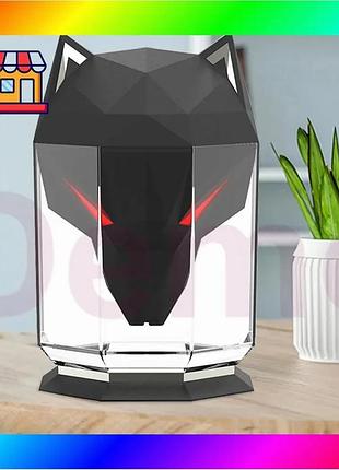 Bs увлажнитель воздуха портативный best mix wolf air humidifier, аромадиффузор электрический с резерв bas77/n