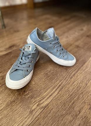 Шкіряні converse - 35,5 - 36 р., 23 см
