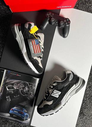 New balance 992 black beige