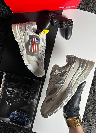 New balance 992 light grey 2
