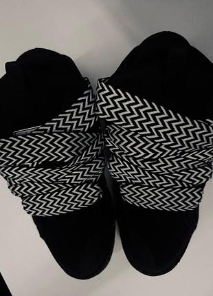 Lanvin curb black white 2
