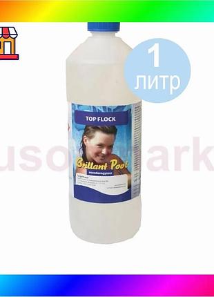 Bs флокер (коагулянт, флокулянт) best mix жидкий для воды в бассейне kerex 80011, 1 л – очистка мутнос bas77/n