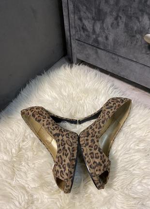 Graceland-тканьёвые туфли 🐆туфли в звериный принт