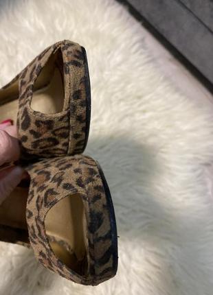 Graceland-тканьёвые туфли 🐆туфли в звериный принт6 фото
