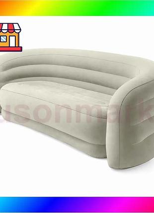 Bs надувной диван intex best mix 66571, 229 х 109 х 81 см bas77/n