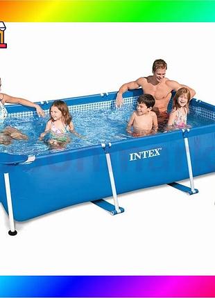 Bs каркасный бассейн intex best mix 28272-4, 300 х 200 х 75 см (бассейн, подстилка, фильтр 2006 л/ч, т bas77/n