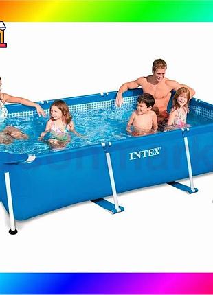 Bs каркасный бассейн intex best mix 28271-4, 260 х 160 х 65 см (бассейн, подстилка, фильтр 2006 л/ч, т bas77/n