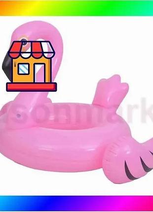 Bs надувной круг jilong best mix 35480 «фламинго», 115 см bas77/n