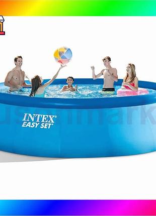 Bs надувной бассейн intex best mix 26166-0, 457 х 107 см (чаша) bas77/n