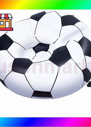 Bs надувное кресло bestway best mix 75010-1, 114 х 112 см, с ручным насосом bas77/n