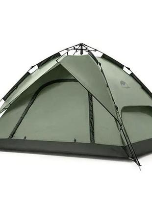 Палатка 3-местная naturehike nh21zp008 green