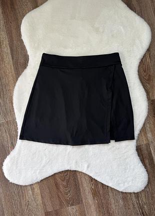 Черная юбка shein
