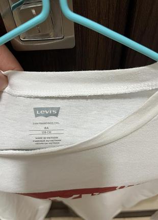 Дитячий лонгслів levi’s 3