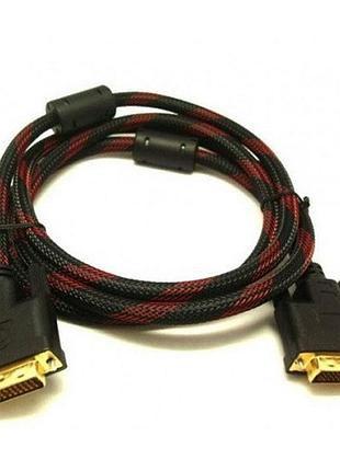 Кабель dvi-d 24m-24m value s0522 1.5м premium черный