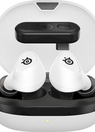 Гарнітура steelseries arctis gamebuds, бездротова tws, біла