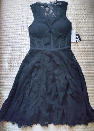 Фирменное платье черное guess оригинал2 фото