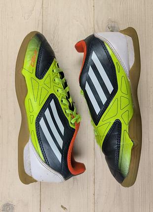Футзалки бампы adidas f-50, размер 31 (стелька 19 см) стан супер
