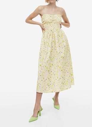 Сукня h&m з квітковим принтом