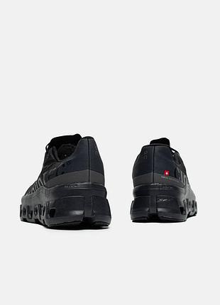 On cloudmonster black 6