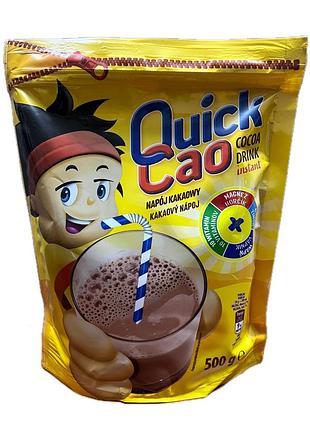 Какао напиток magnetic quick cao с сахаром и витаминами 500 г