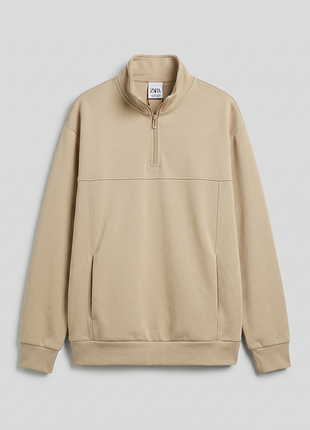 Кофта zara мужская бежевая m