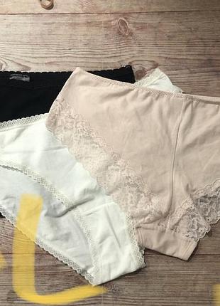 Труси з мереживом h&m xl