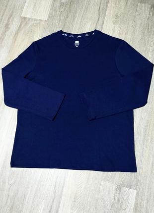 Мужской лонгслив f&f , размер 2xl , синий
