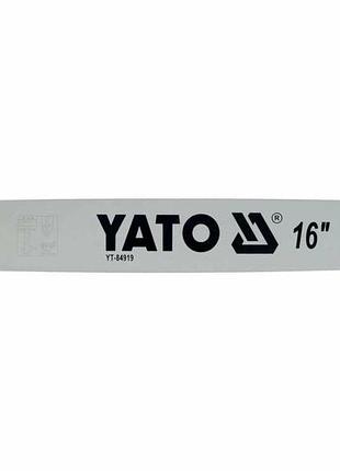 Шина для пили yato l= 16"/ 40 см (56 ланок)3/8" (9,52 мм)т-0,043" (1,1 мм)для ланцюгівyt-849477 [20]