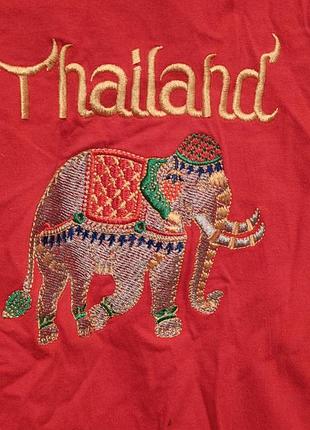 Оригинал thailand новая премиальная футболка 100% хлопок размер l