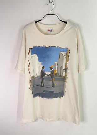 Pink floyd 'wish you were here' vintage 1992 promo t-shirt xl size