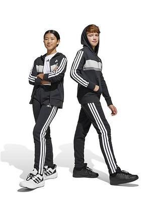 Костюм adidas детский, хлопок на флисе размер 7-8 лет, 128-130 см рост jc7520