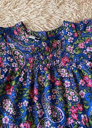 Яскрава сукня в квіти 💙💙💙 7