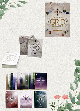 Crystal grid oracle deck