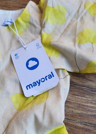 Детское новое платье mayoral 6