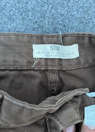 Брюки карго stradivarius 4