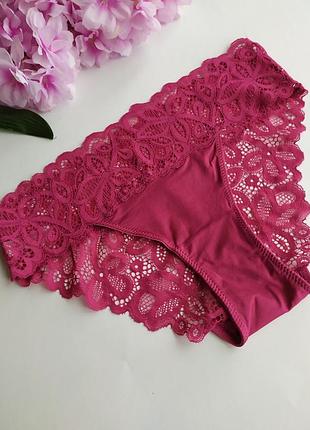 Новые красивые трусики с кружевом george, u9 10, eur 38, m