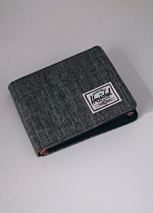 Новый оригинальный мужской серый кошелек herschel.